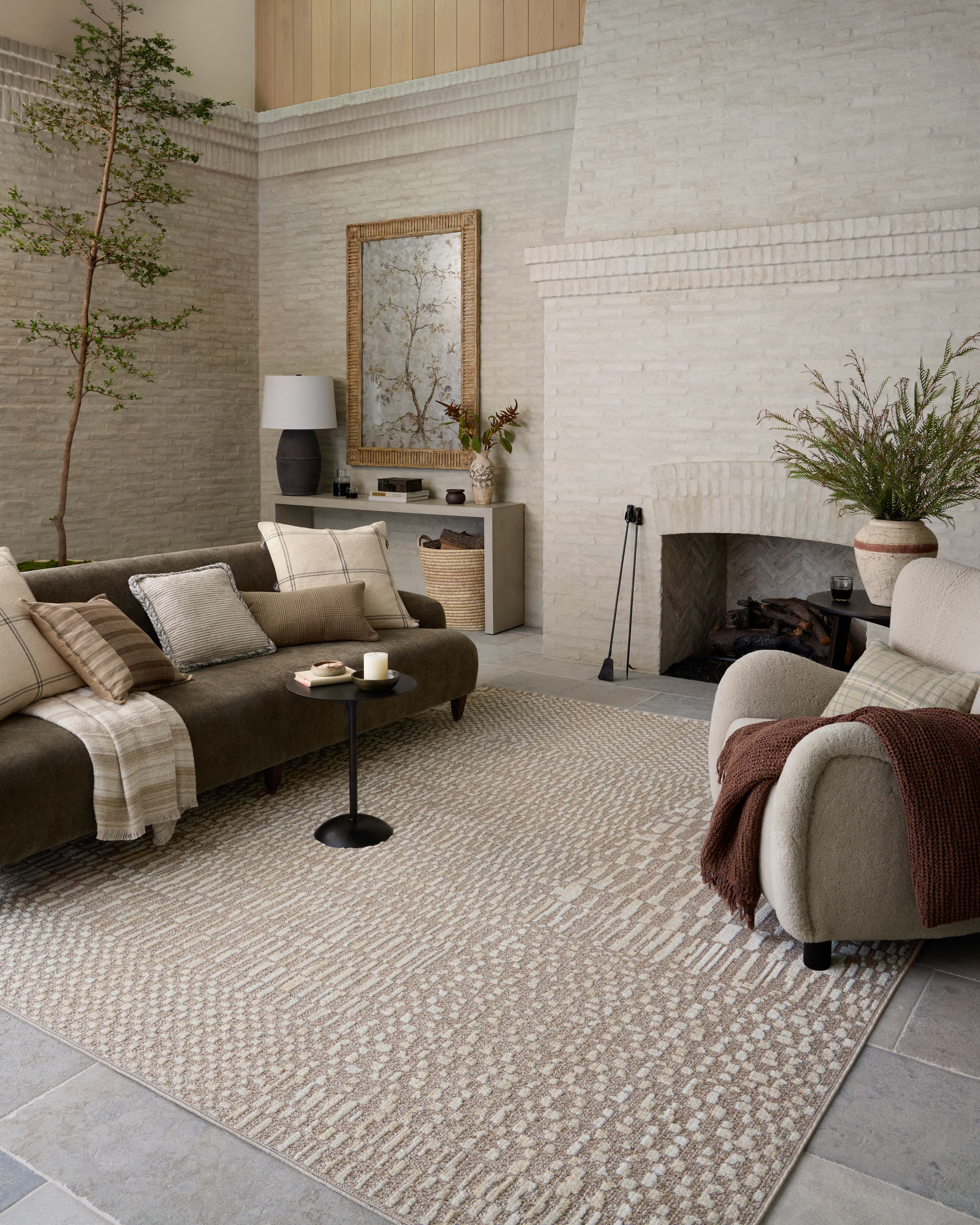 Amber Lewis x Loloi Bexley Natural / Birch Area Rug & Reviews